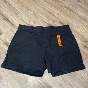 Volcom Workwear Black Flat Front Men's Shorts
